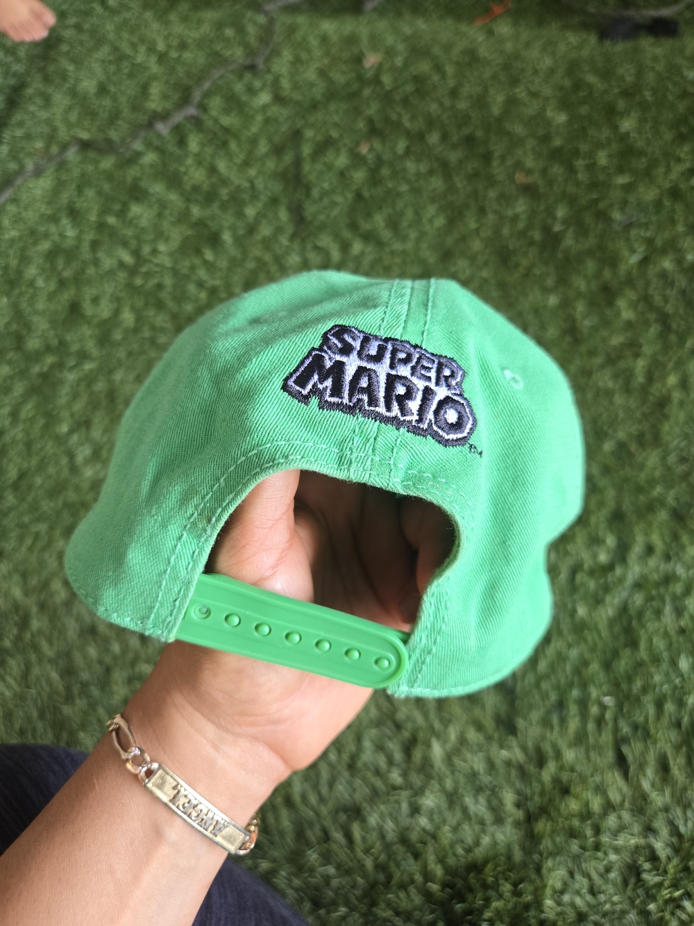 Nintendo Super Mario Green Snapback Hat